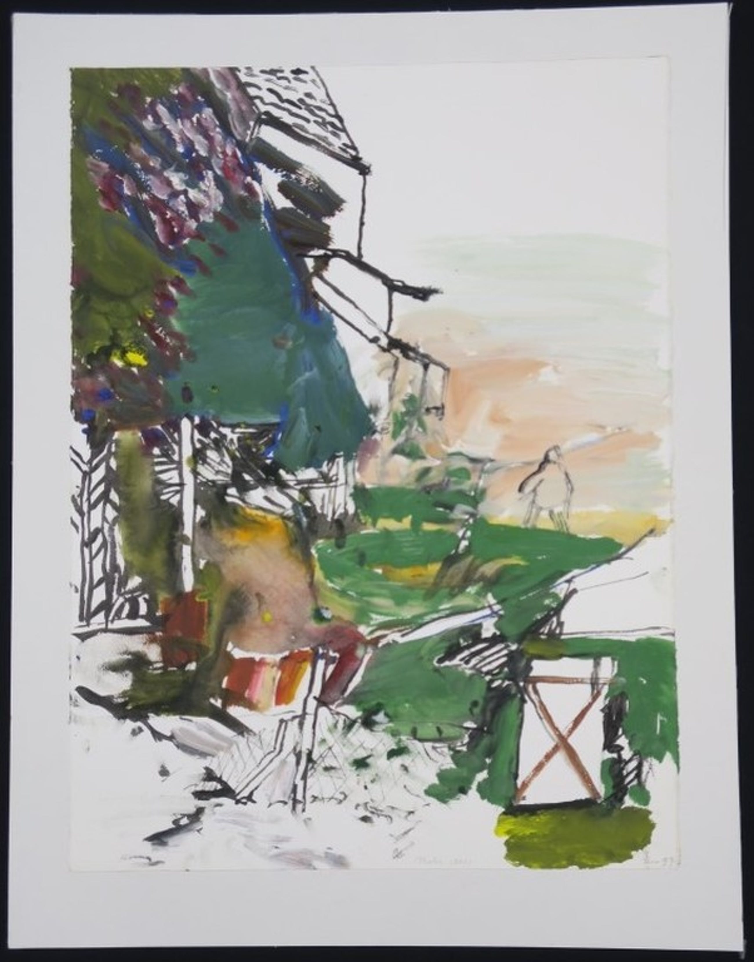 theo-elfrink-theo-elfrink-gouache-op-papier-mehr-brd-verkocht
