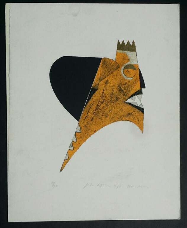 Onbekend: Kleurenlitho, Koning verkocht voor € 35!