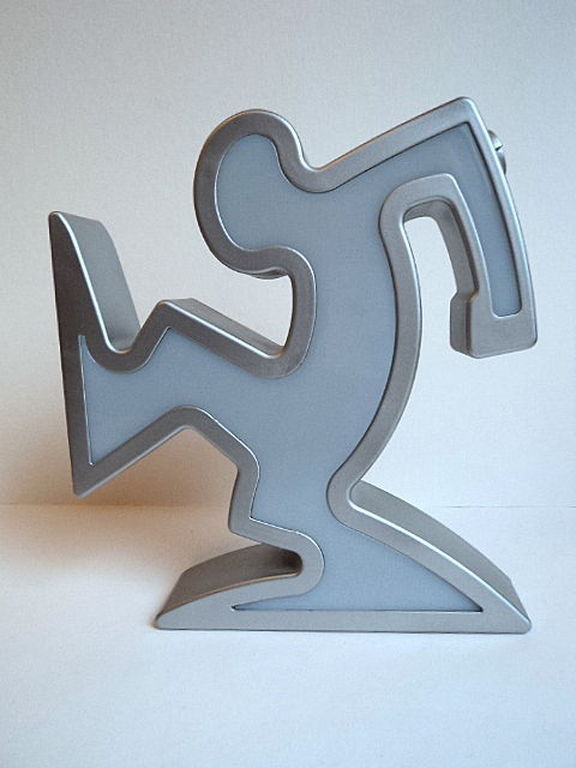 La Linea lamp (Osvaldo Cavandoli) kopen? Bied vanaf 75!