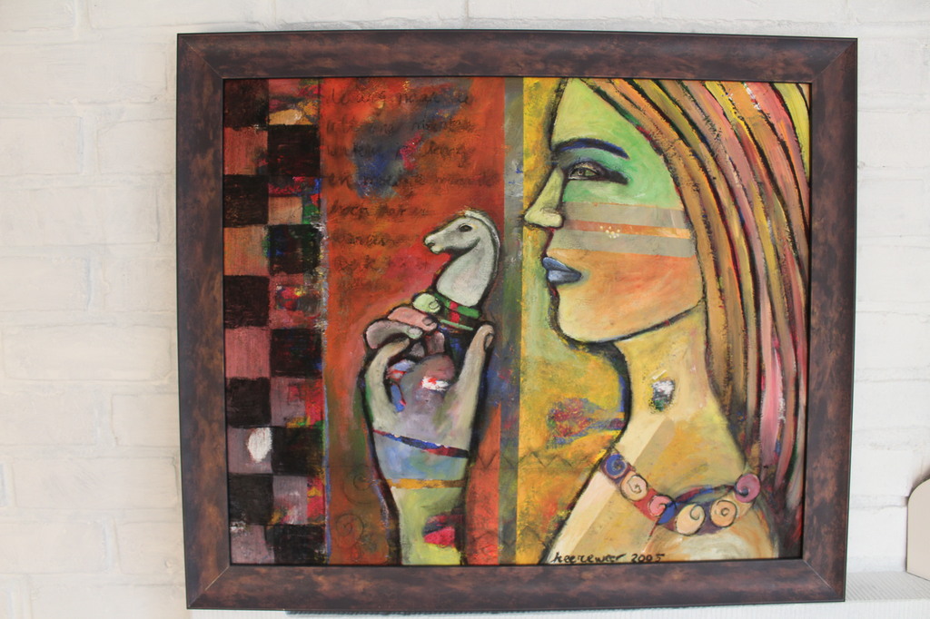 Angelica Keereweer - acrylverf op doek - 2005 kopen? Bied vanaf 40!