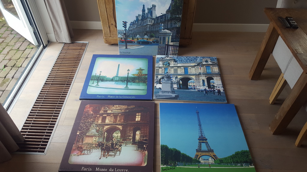 Henk van der Vet (1939) - 5 stuks - zeefdruk op doek, gesigneerd kopen? Bied vanaf 1!