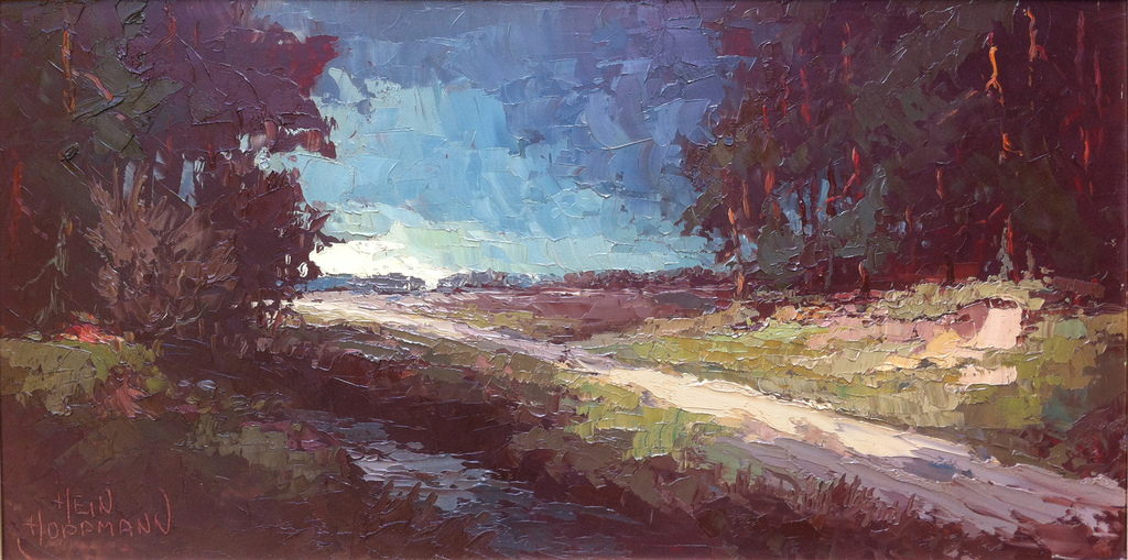 Hein Hoppman: Olieverf op paneel, zonder titel kopen? Bied vanaf 140!