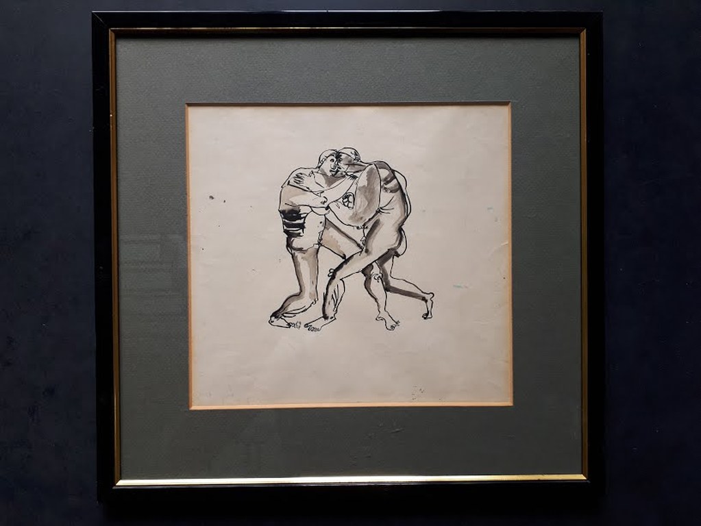 Lucebert - LUCEBERT Oost-Indische inttekening, gesigneerd en gedateerd kopen? Bied vanaf 1!