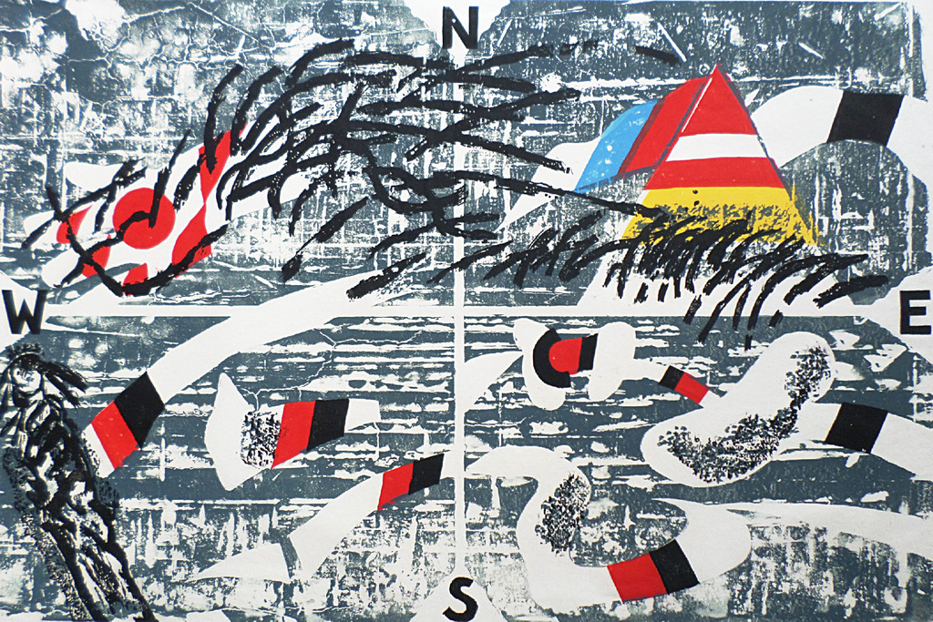 Laatste keer: Jef Diederen - Indiaan, houtsnede (mooi gemonteerd, groot) verkocht voor € 100!