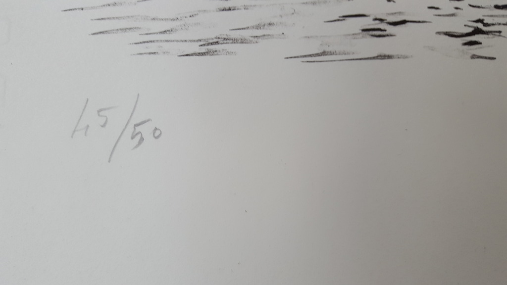 Pierre Clayette (1930-2005) - litho 45/50, signed kopen? Bied vanaf 25!