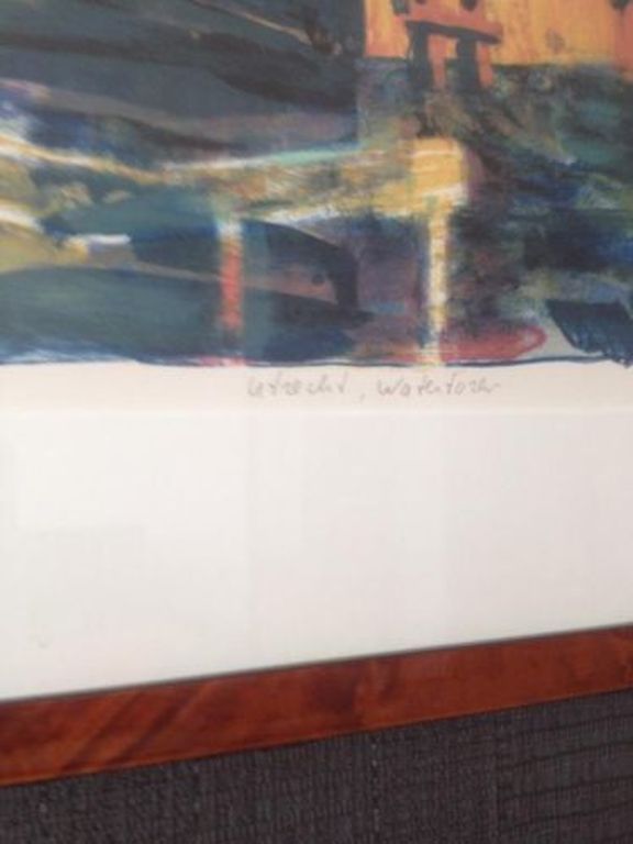 Jeroen Hermkens: Kleurenlitho, Watertoren Utrecht 1997 kopen? Bied vanaf 200!
