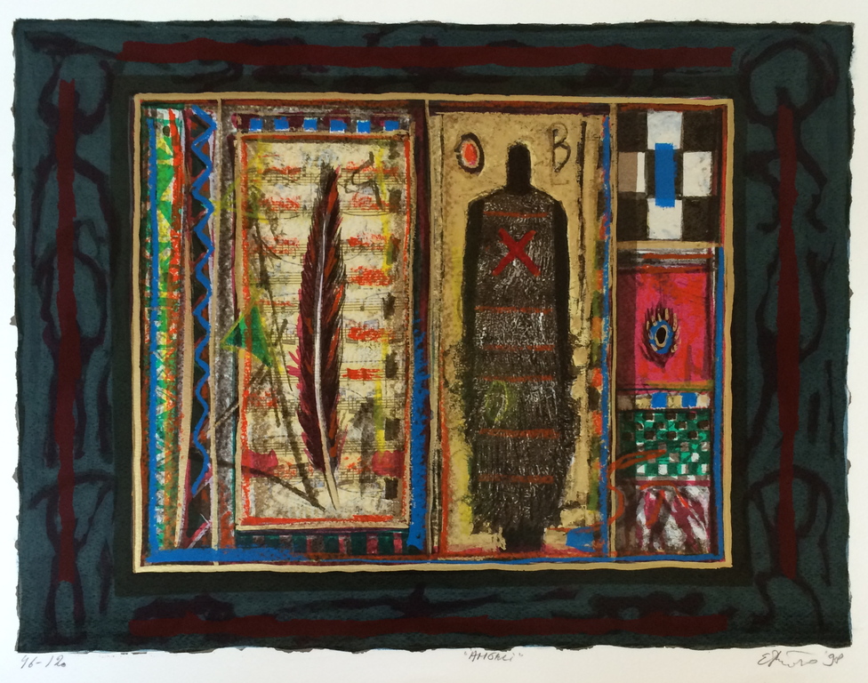 Eric Toebosch, Litho , titel:  kopen? Bied vanaf 30!