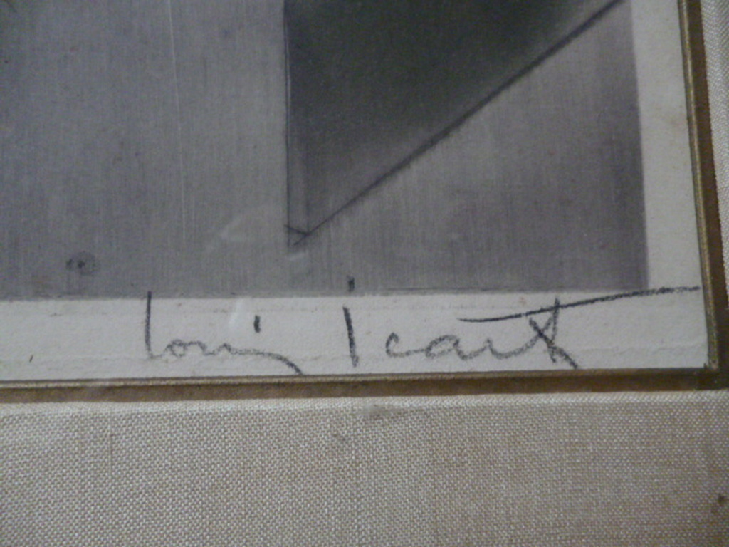 Louis Icart - kleurenets - Maskerade kopen? Bied vanaf 350!