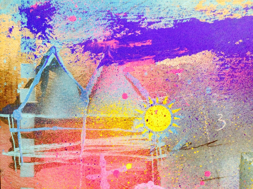 Theo koster, gemengde techniek, blue monday kopen? Bied vanaf 1!