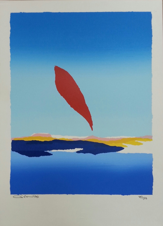 Gerard 't Hart: zeefdruk op papier kopen? Bied vanaf 35!