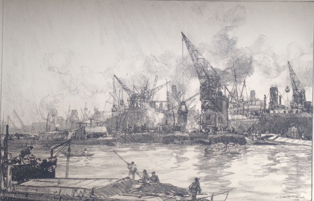 J.H. Mastenbroek de haven in Rotterdam. kopen? Bied vanaf 40!