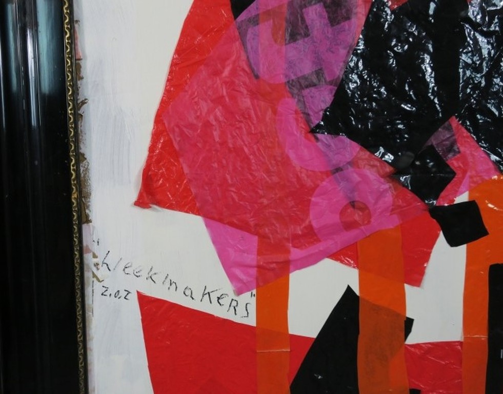 Meertje Kaal: Collage op karton, Weekmakers - Ingelijst (groot) kopen? Bied vanaf 1!