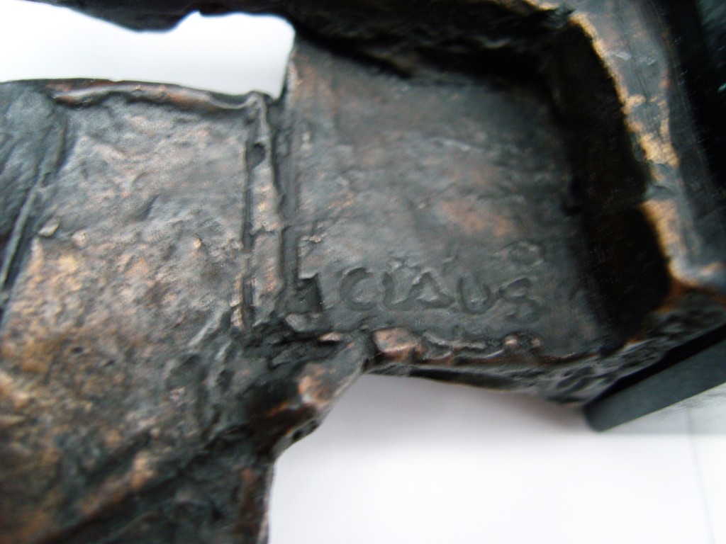 Eric Claus: Bronzen beeldje  kopen? Bied vanaf 150!