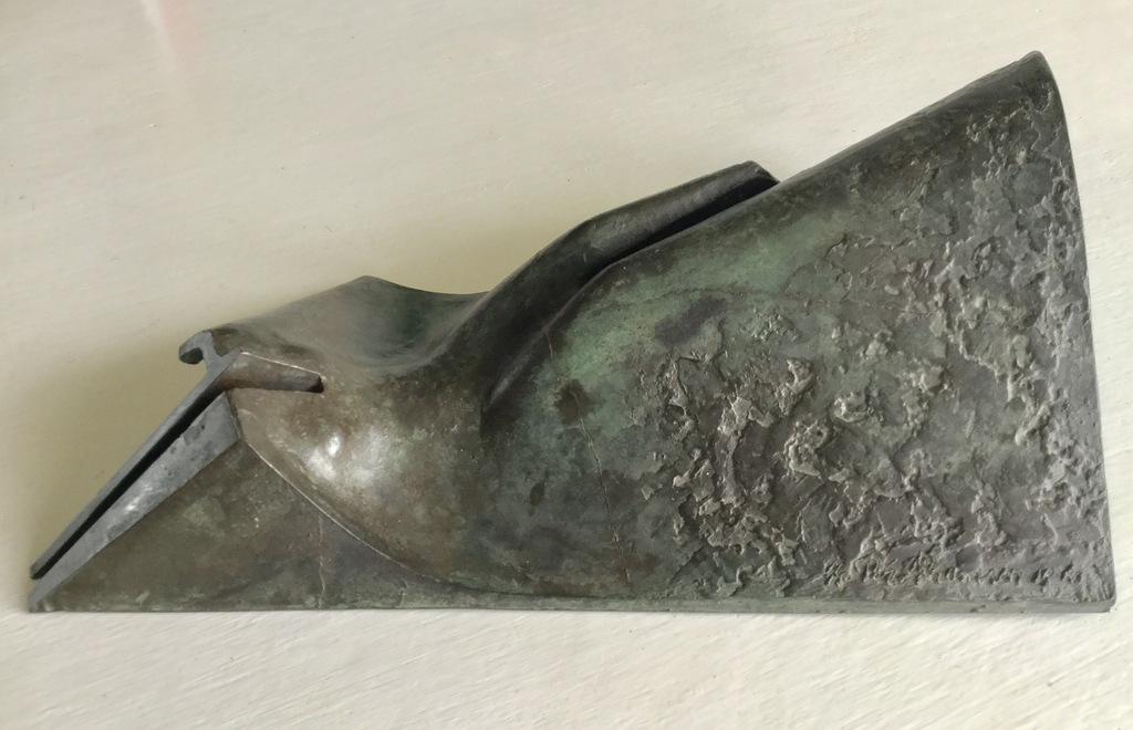  Bronzen sculptuur van Per Abramsen. verkocht voor € 490!