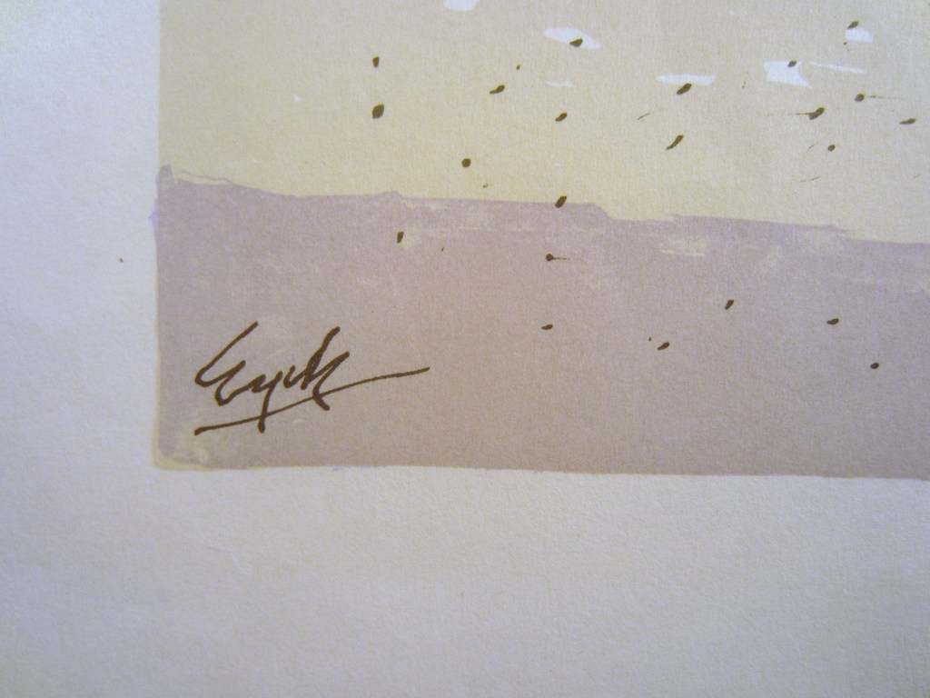 Charles Eyck - Litho Arc du Carrousel - 1947 kopen? Bied vanaf 50!