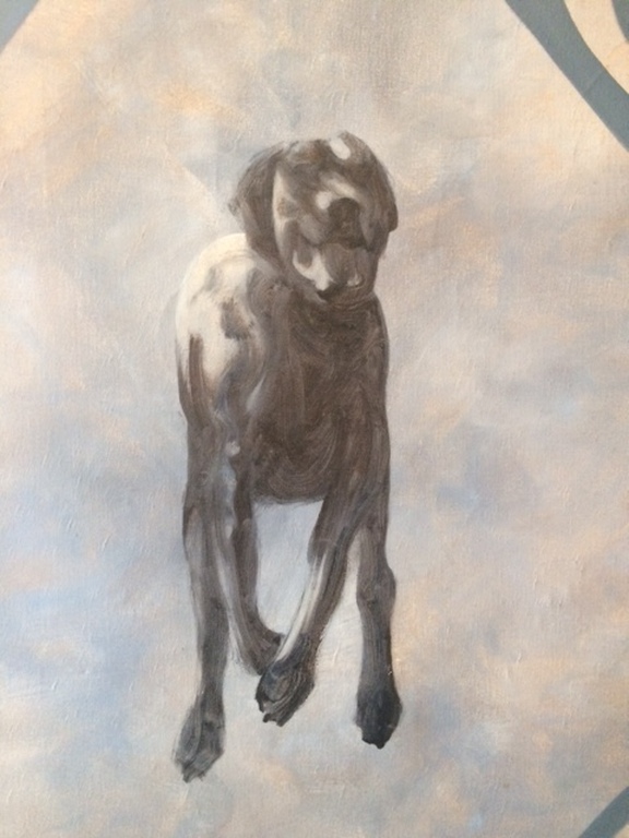 Groot schilderij Patrick Bergsma, 190 b / 200 h, olieverf op doek kopen? Bied vanaf 1500!