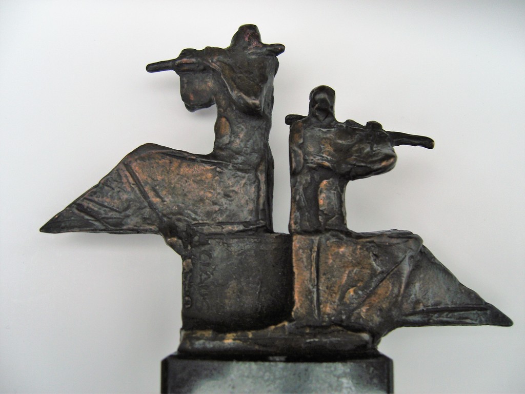 Eric Claus: Bronzen beeldje  kopen? Bied vanaf 150!