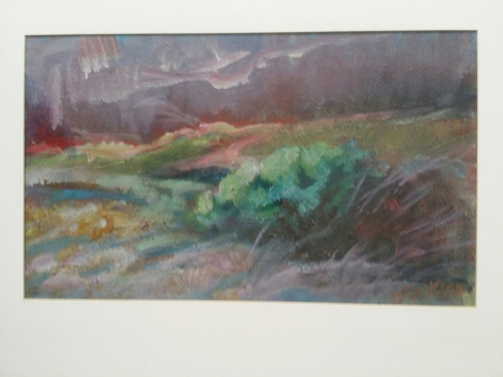 Jan van der Veer. Landschap. Olieverf op board. kopen? Bied vanaf 1!