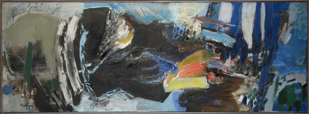 Lei Molin: Olieverf op Doek, Landschap I - Ingelijst (Groot!) kopen? Bied vanaf 1000!