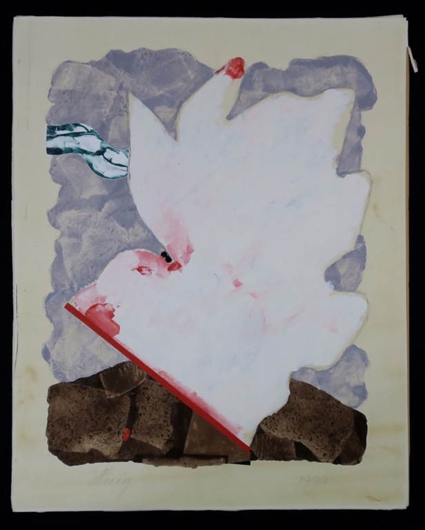 Henk Huig: Gemengde techniek, Zonder titel kopen? Bied vanaf 1!