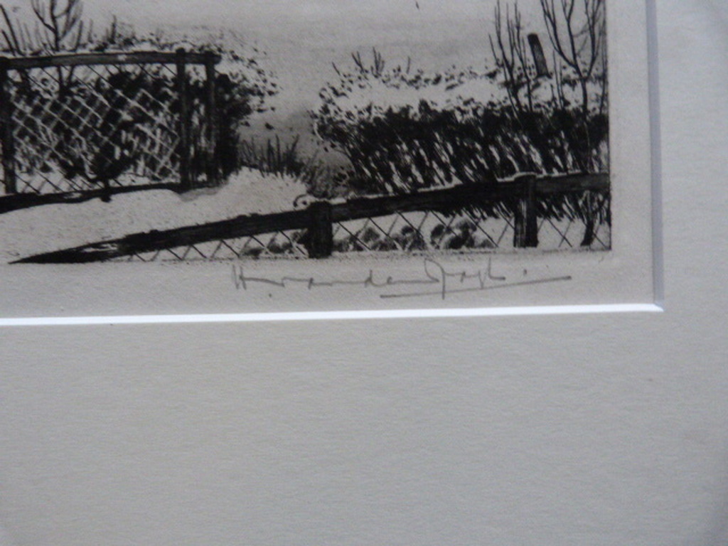 H. van der Jagt - Winter in Voorschoten kopen? Bied vanaf 60!