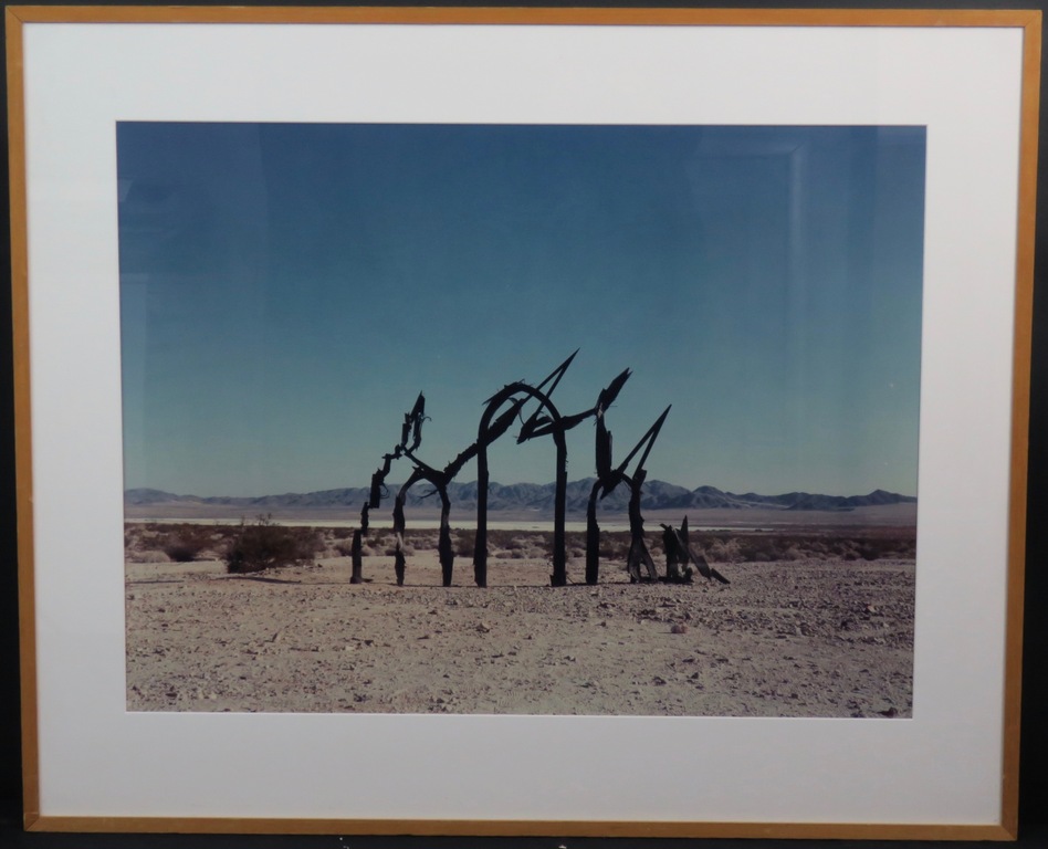 Jean Ruiter: Foto, Winchester Cathedral (Mohave Desert, CA.) -Ingelijst verkocht voor € 380!