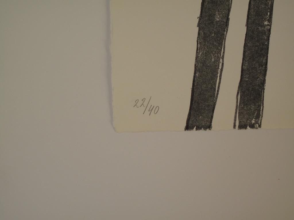 Klaas Gubbels, Zonder titel'87, litho 22/40  kopen? Bied vanaf 80!