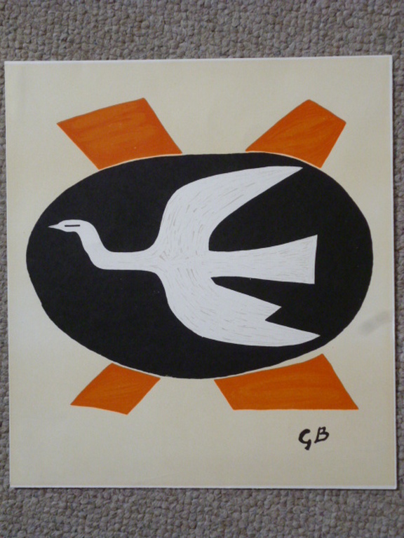 Georges Braque - L'oiseau de feu verkocht voor € 50!