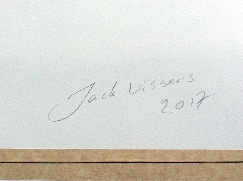 Jack Vissers - acryl en inkt op papier kopen? Bied vanaf 35!