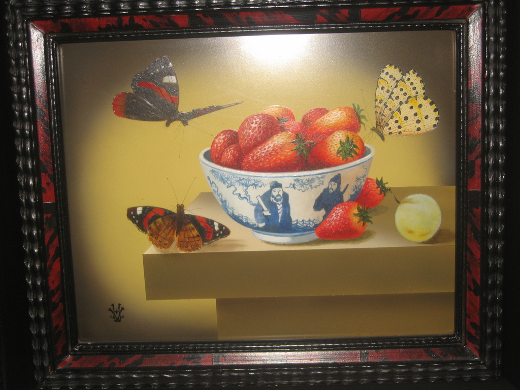 Hans Verhoef - Olieverf op paneel - Vlinders kopen? Bied vanaf 500!