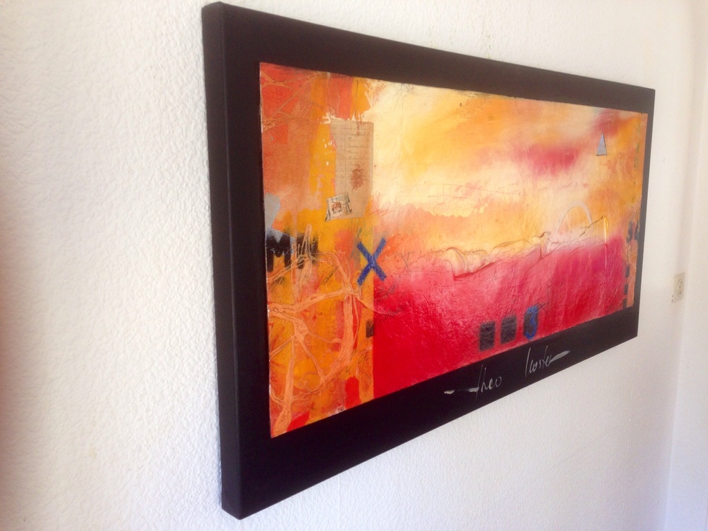 Theo koster , gemengde techniek, travelling kopen? Bied vanaf 1!