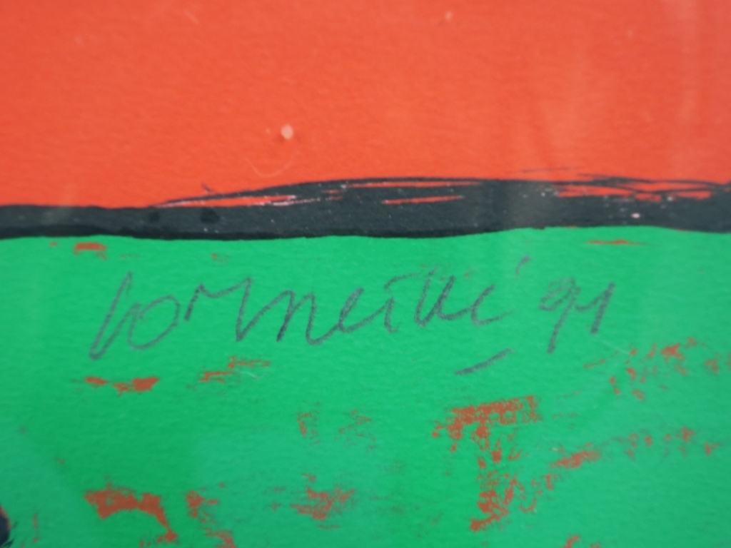 Corneille: Zeefdruk, Vogel - Ingelijst (groot) kopen? Bied vanaf 180!