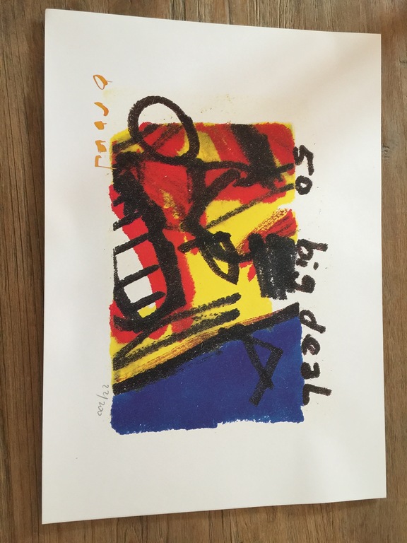 Kavel met Drie litho's en twee tekeningen van Brood kopen? Bied vanaf 200!
