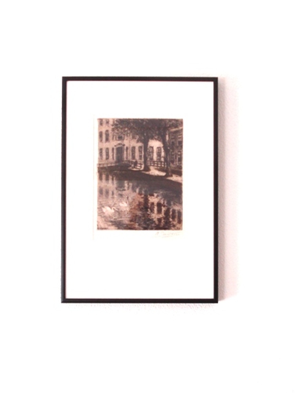 Albert Geudens,ets Amersfoort. verkocht voor € 70!