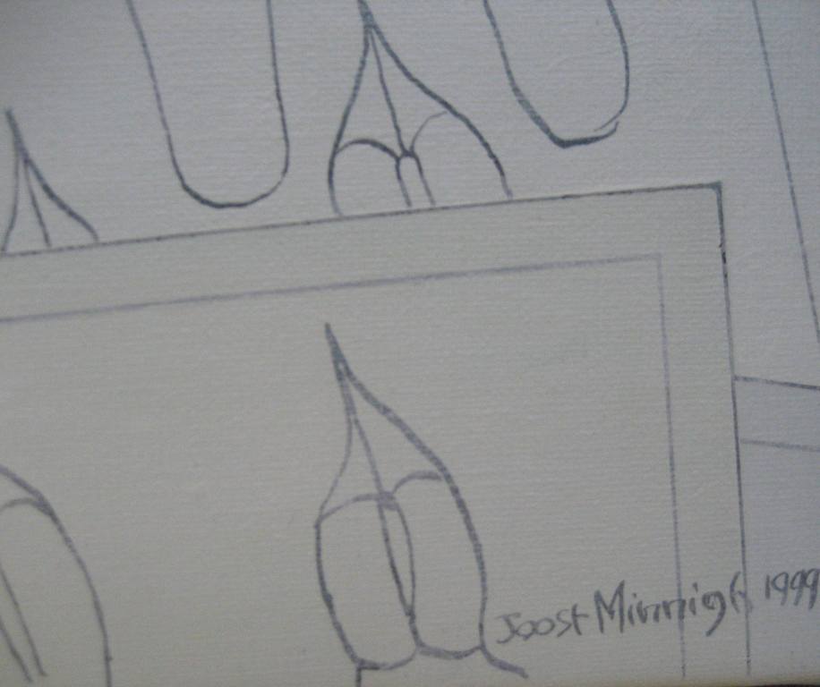 Joost Minnigh Gemengde techniek op doek  kopen? Bied vanaf 35!