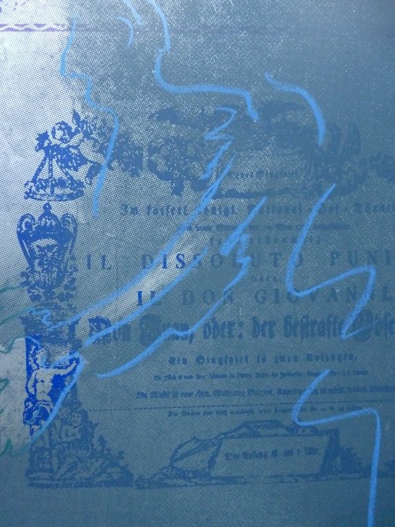 Jürgen Kuhl - grote kleurenzeefdruk - 'Mozart' -  gesigneerd, oplage 150 kopen? Bied vanaf 1!