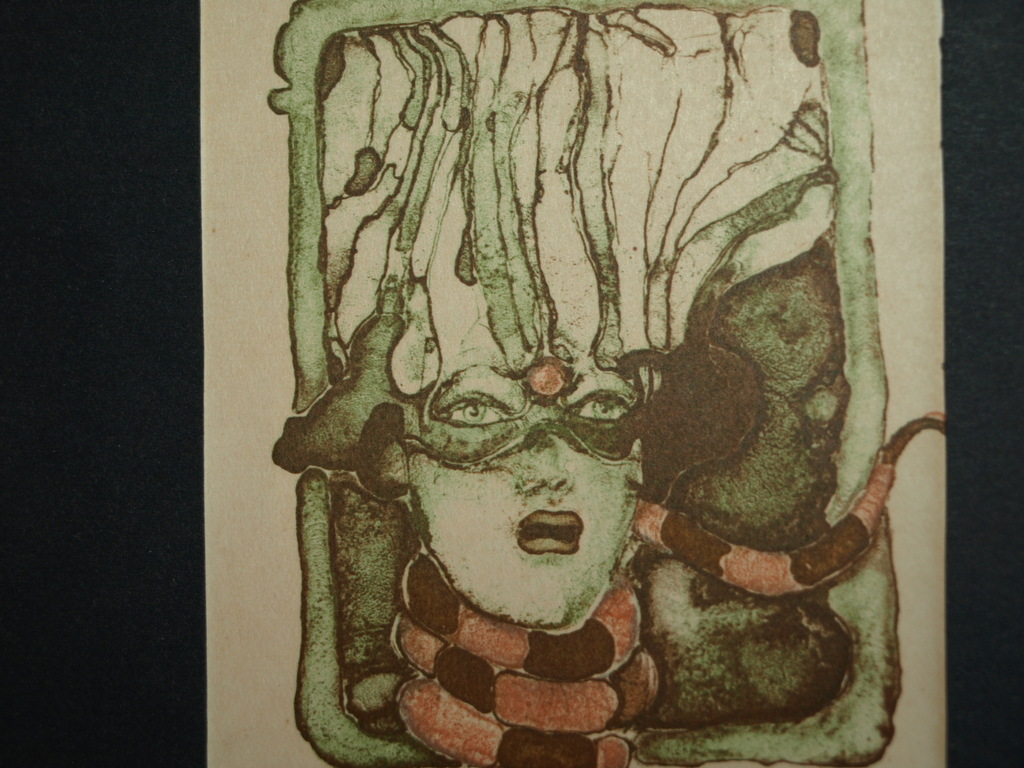 Vladimír Suchánek (1933) : Litho – Medusa –Gesigneerd – oplage 150 ex. kopen? Bied vanaf 1!