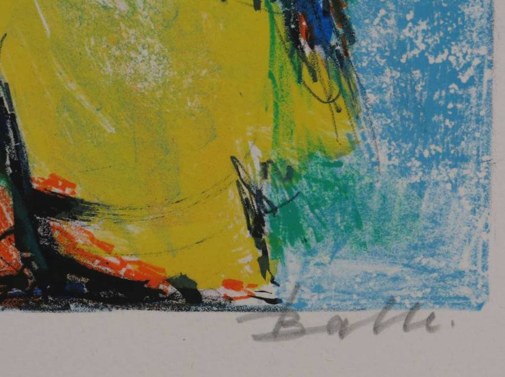 Mogens Balle: Kleurenlitho, Fantasiefiguren ( CoBrA) kopen? Bied vanaf 70!