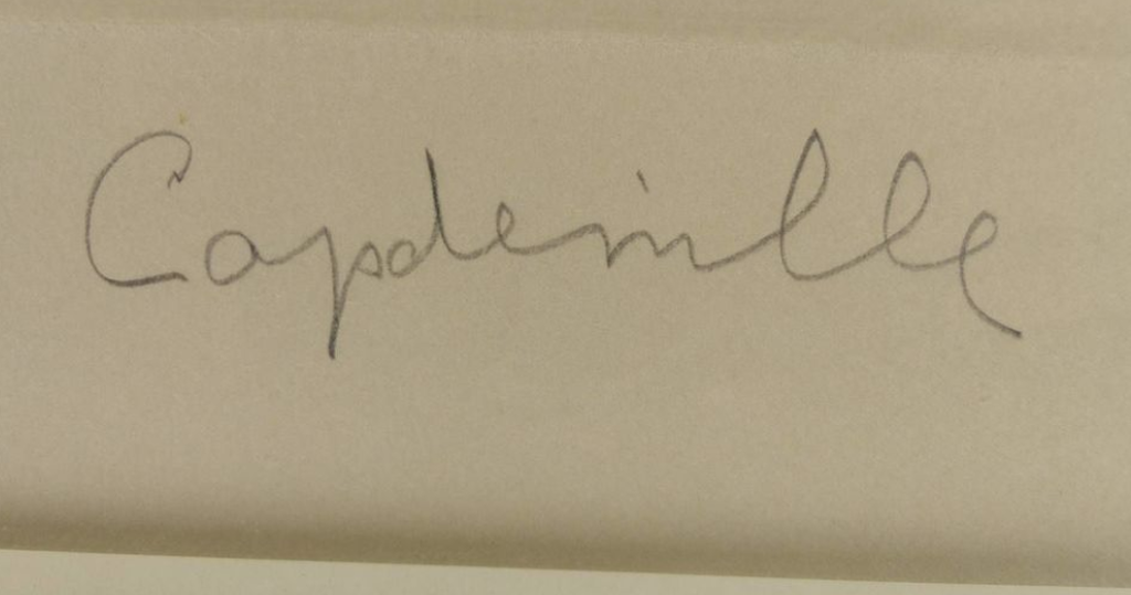 Jean Capdeville, Lithografie, Ingelijst kopen? Bied vanaf 149!