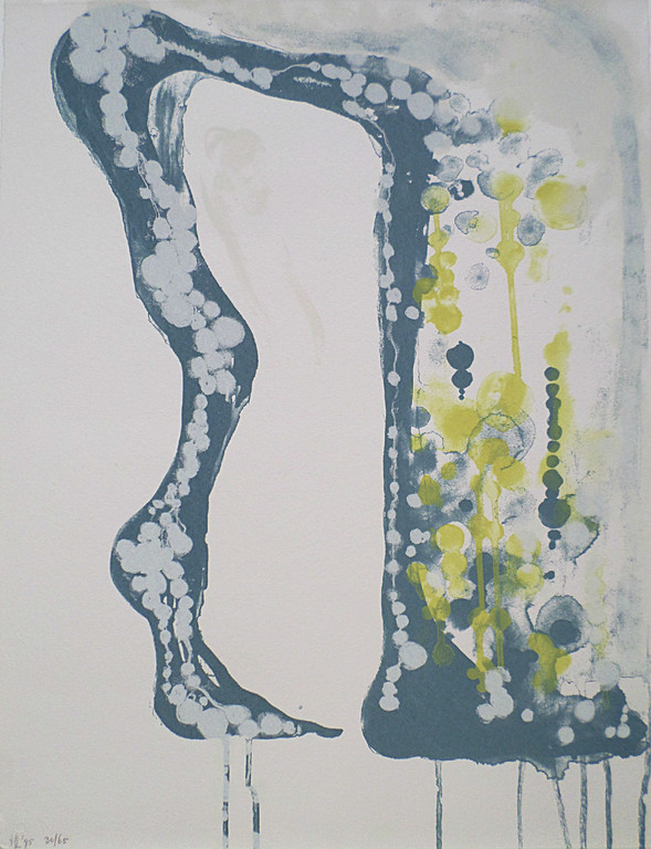 Hieke Luik - Abstract, litho kopen? Bied vanaf 25!