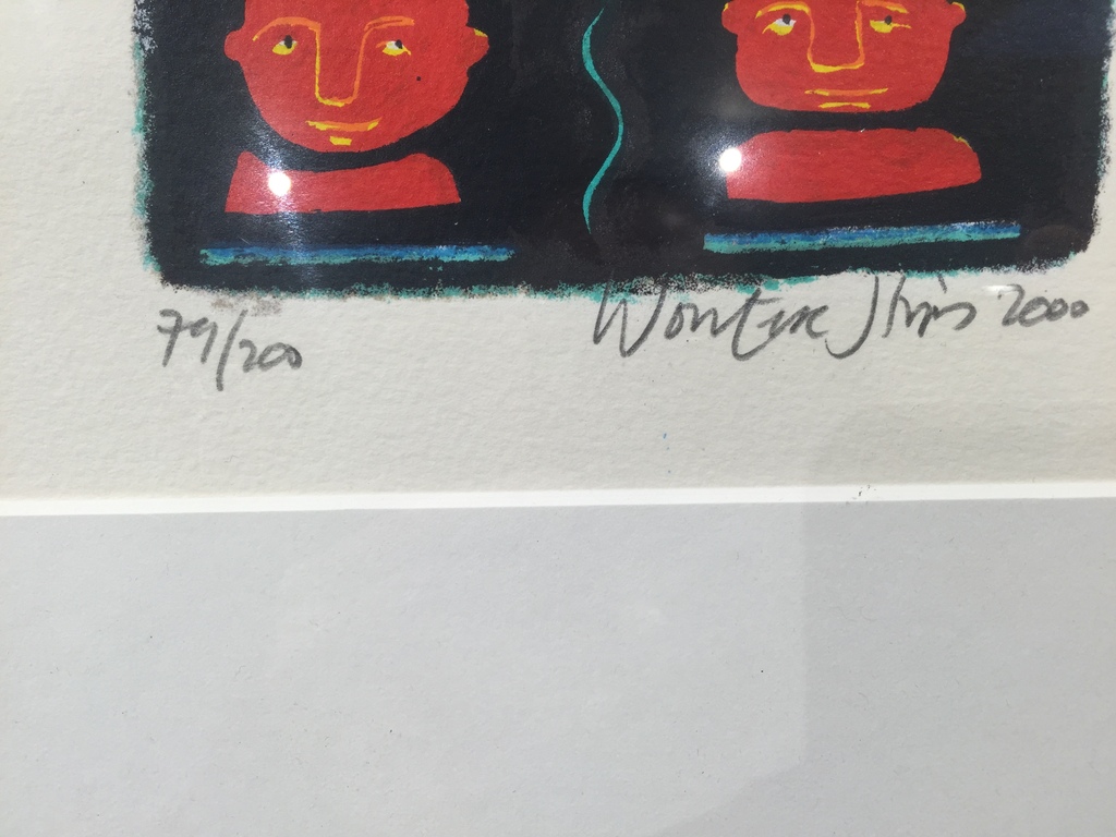 WOUTER STIPS originele zeefdruk kopen? Bied vanaf 1!