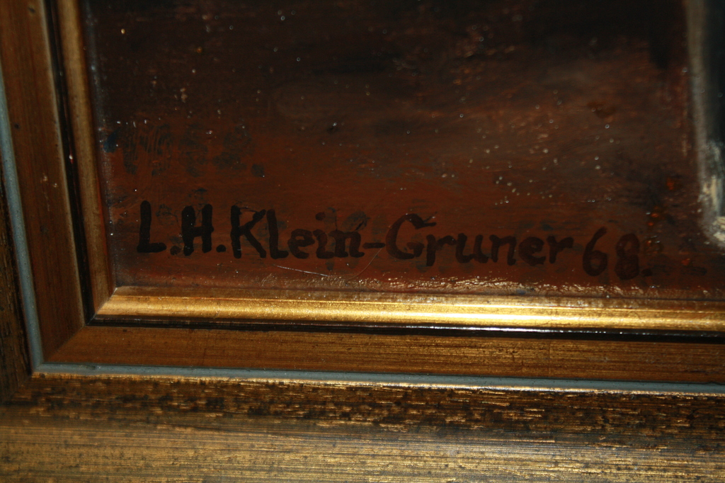 ROZEN IN EEN GLAS van LH Klein Gruner - leerling van leeuwen v/o kopen? Bied vanaf 1!