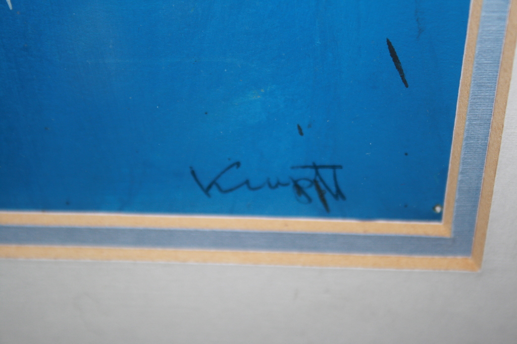 SCHILDERIJ ABSTRACT DOOR KRUIJF ??? kopen? Bied vanaf 1!