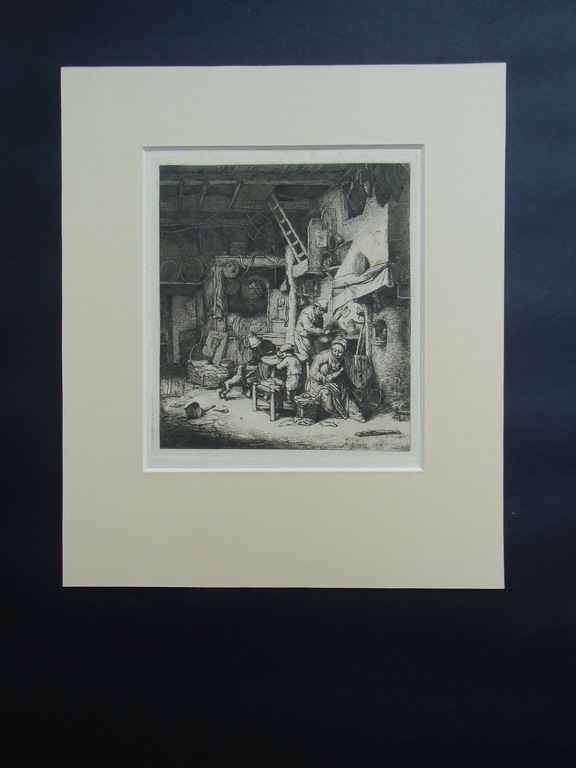 DE FAMILIE  ///  ETS VAN ADRIAEN VAN OSTADE verkocht voor € 60!