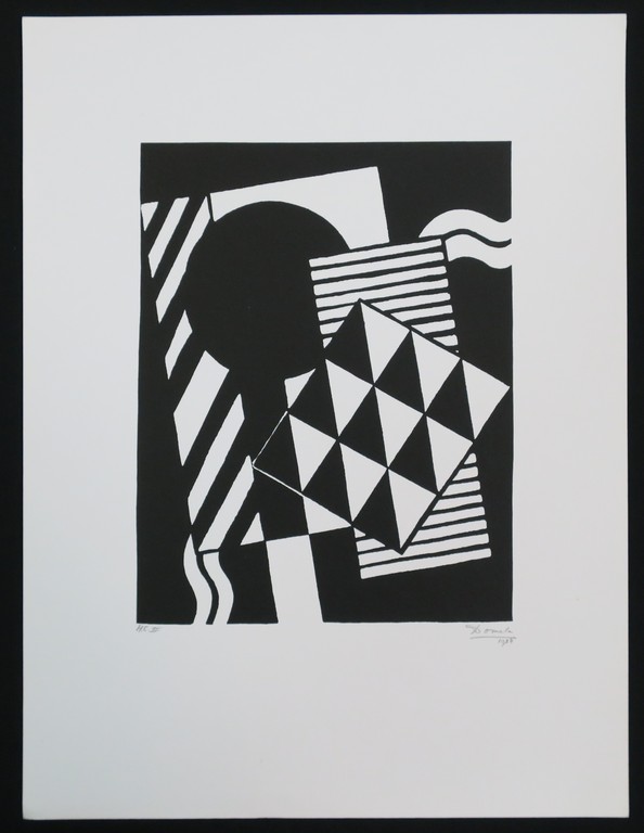 Cesar Domela: Zeefdruk, Z.T. kopen? Bied vanaf 70!