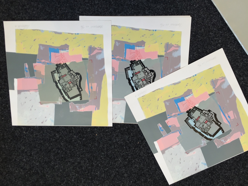 6 x Rob Leenders Zeefdruk 1989 Plattegrond E.D. kopen? Bied vanaf 1!