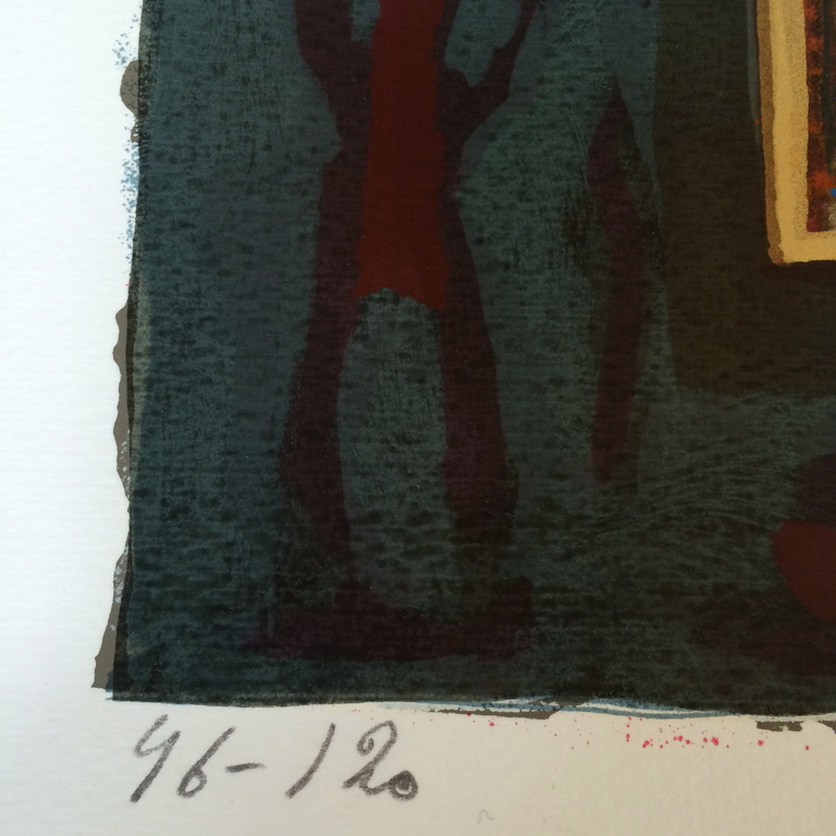 Eric Toebosch, Litho , titel:  kopen? Bied vanaf 30!