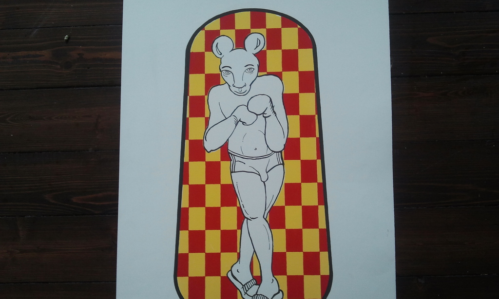 Yke Schotten: zeefdruk kopen? Bied vanaf 1!