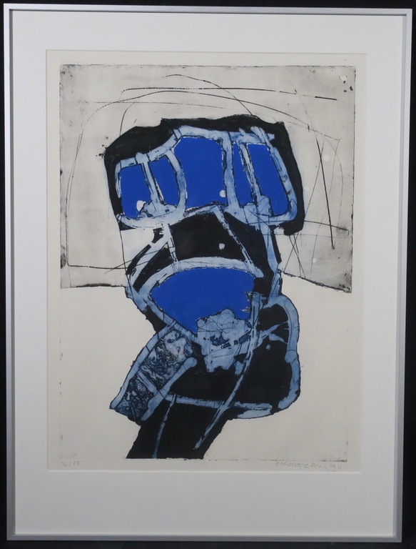 Cees Kortlang: Ets, Vrouw - Ingelijst kopen? Bied vanaf 40!