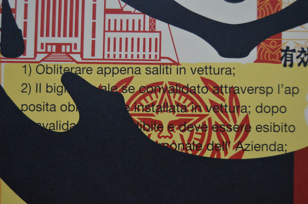Buy Shepard Fairey (OBEY) - Obey 3 face collage #3 - offset - gesigneerd? Bid from 79!